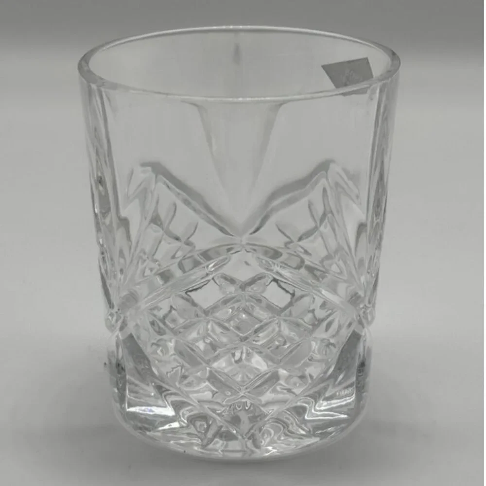 Shannon Crystal by Godinger Dublin Collection Dbl Old Fashioned Glasses Set Of 4 - Picture 7 of 15